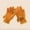 Orange, variant on Fuzzy Cozy Gloves for Boys Girls Trendy Windproof Thermal Gloves Cute Cartoon Shape Winter Gloves for Cold Weather 7-12 Years