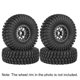 thumbnail image 5 of 4 Uds. NeumáTico de Goma de 110Mm 1,9 para Coche Trepador de Control Remoto 1/10 TRX4 D90 Axial SCX10 II III Redcat A, 5 of 5