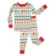 thumbnail image 1 of Pijama Little Sleepies de viscosa de dos piezas navideñas de 12 a 18 m, 1 of 9