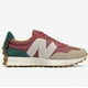 thumbnail image 4 of New Balance 327 Unisex Sneakers Shoes Men 10 / Women 11.5 Burgundy Tan Teal, 4 of 5
