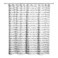 thumbnail image 2 of Creative Products Gray Painted Strokes  71x74 Shower Curtain, 2 of 2
