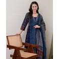 thumbnail image 6 of KLOSIA Women's Rayon Printed Anarkali Kurta and Pant with Dupatta Set, 6 of 7