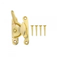 thumbnail image 3 of Renovators Supply Brass Window Sash Lock 2.5 in Lacquered Finish Heavy Duty Window Locks w/Screws Pack of 4, 3 of 7