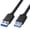 0.5m, variant on Yihuala Premium USB3.0 Data Cable USB3.0 Male to Male Extension Cable for Rapid File Exchange Supports Wide Ranges of Device
