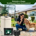 thumbnail image 5 of Dog Waste Bags 100 Pcs, Dog Waste Can Liners for 5L Dog Poop Trash Can Outside, 5 Pack Dog Poop Bags Rolls, Dog Poop Bags for Outdoor, Poop Bags for Dogs (100 PCS), 5 of 7