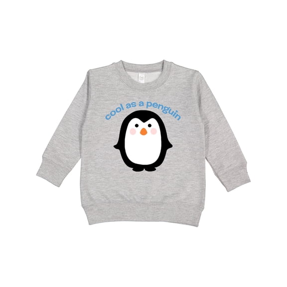 Inktastic Cool As a Penguin Toddler Sweatshirt