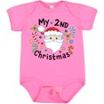 thumbnail image 3 of Inktastic My Second Christmas Santa with Candy Canes Boys or Girls Baby Bodysuit, 3 of 5