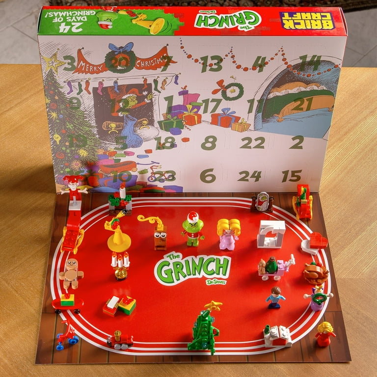Brickcraft, Grinch Advent Calendar, Christmas - Walmart.com