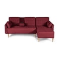 thumbnail image 2 of Sala Modular Reversible De Lino Rojo Modelo Carlton, 2 of 13