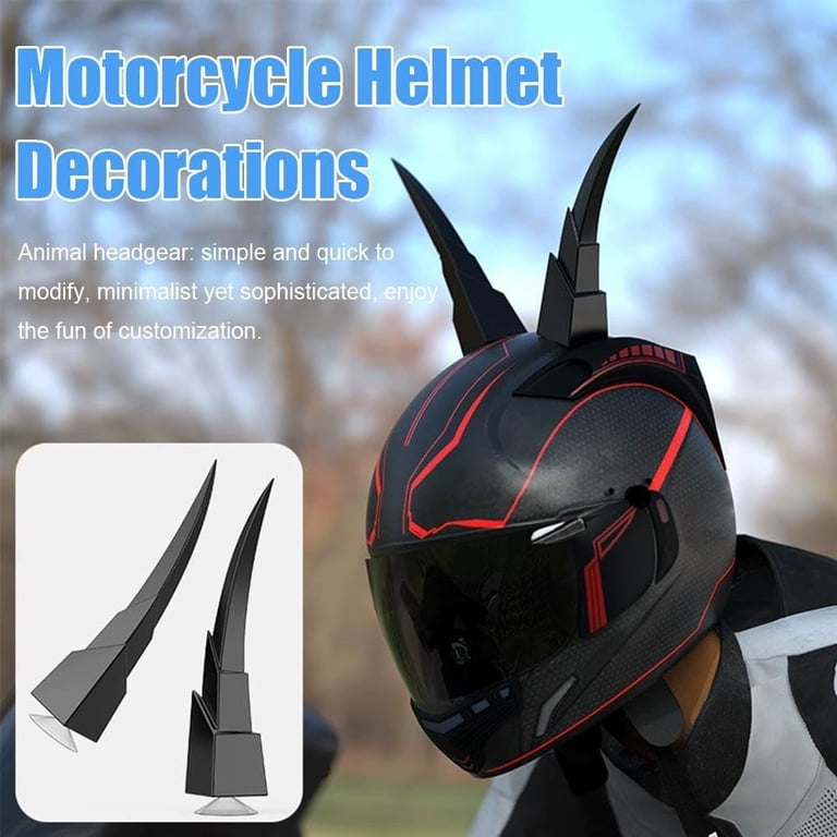 devil motorcycle helmet MagNeatOhz: Large Black Horns for With heaps of colors to choose from Helmet Flair MagNeatOhz Small Black