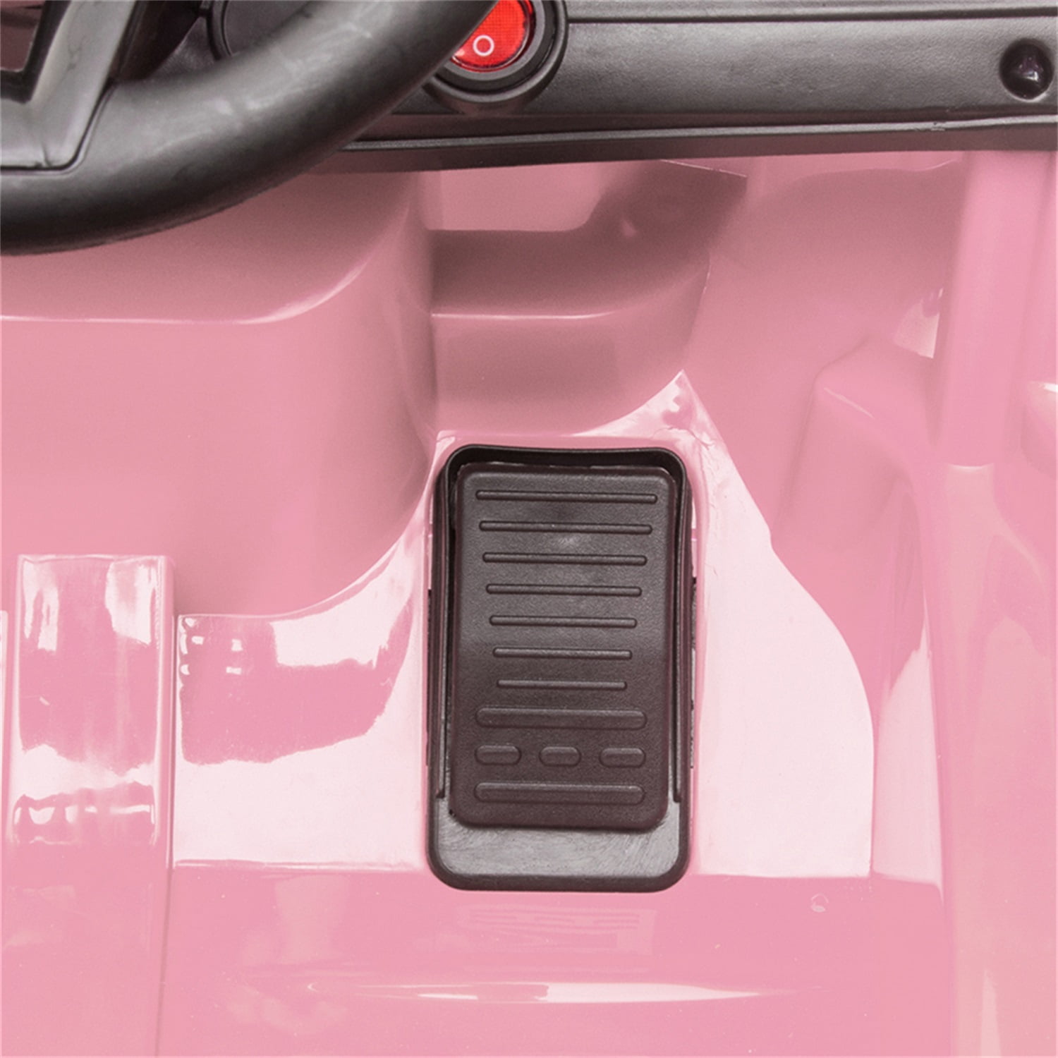 CIPACHO 12V Kids Ride On Electric Car for Kids with Parent Remote Control, Adjustable Speed, Safety Belt, Music&Lights, Ride on Toys for Toddler 1-3 Years, Pink