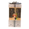 thumbnail image 1 of simhoa Creative Christmas Music Box Lantern Music Box Glittering Snowing Christmas Tree White, 1 of 8