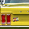 thumbnail image 4 of Die Cut Sticker Colorado State Flag, Rustic Painting, Contour Vinyl Sticker 3 to 6 inches, (Waterproof Decal for Cars, Water Bottles, Laptops, Coolers), Large, 4 of 5