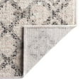 thumbnail image 5 of Unique Loom Eco Trellis Collection Area Rug - Native (2' x 3' Rectangle Ivory/Gray), 5 of 12
