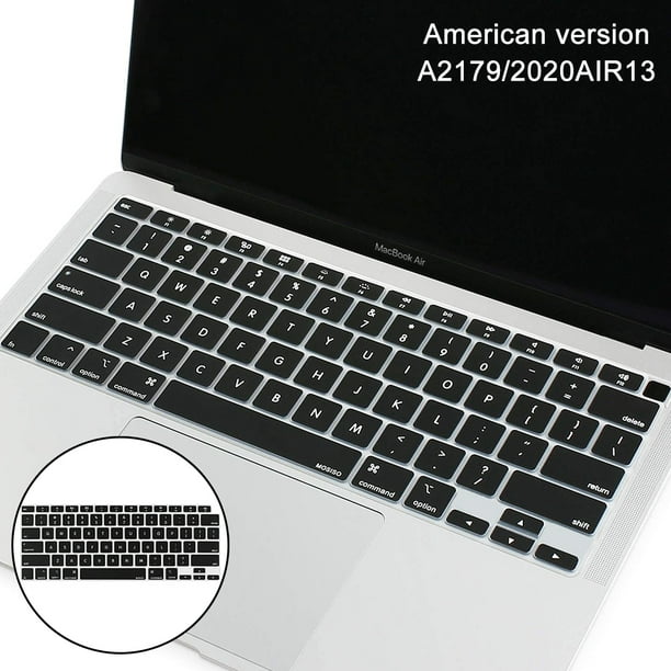 Housse de Clavier Ultra Mince de Qualité Supérieure pour les Nouveaux Accessoires  MacBook Air 13 Pouces, MacBook Air 13 Pouces, MacBook Air 13 TPU Doux au  Toucher 