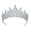 Grey, variant on DailyChi Sparkly Rhinestone Elegant Crown Headband for Women - Glitter Birthday Party Costume Decor Hair Accessories, Festive & Stylish, Pink, Under $5