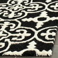 thumbnail image 3 of SAFAVIEH Cambridge Kimberly Geometric Wool Runner Rug, Black/Ivory, 2'3" x 14', 3 of 7