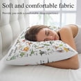 thumbnail image 5 of Dinosaur Throw Pillow Covers, Funny Dino Cute Cartoon Boys Girls Children Soft Breathable Pillow Cases with Invisible Zipper for Sleeping, Small Pillowcases for Couch Bed Sofa Chair 16x24 Inches, 5 of 9