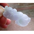 thumbnail image 5 of Certified Lavender Green Burma 100% Natural A Jade jadeite Pendant Dragon Pi Xiu Money Coin Necklace 597381 TN, 5 of 9