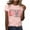 Z1 Pink, variant on Womens Valentine'S Day Tops Round Neck | Letter Print Tee for Comfort & Style Petite Tops for Women,Beige,3XL