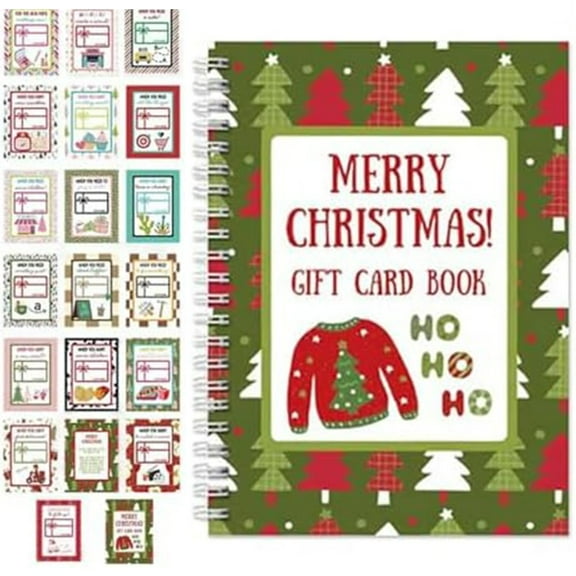 Luolandi Personalized Christmas Card Book: A Unique Keepsake for Holiday Memories!