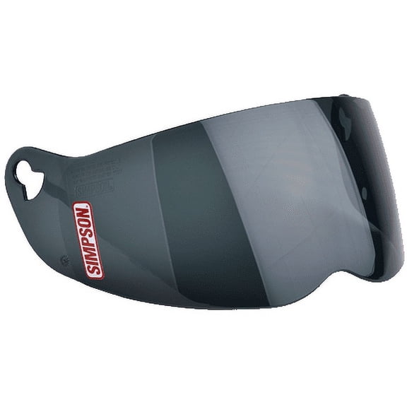 Simpson 86034M 2010 Street Bandit Motorcycle Helmet Shield Silver