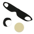 thumbnail image 3 of Unique Bargains 1 Pc Black Ear-hook Eyes Sleep Mask Soft Eye Shade Cover for Rest Black Small, 3 of 6