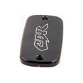 thumbnail image 2 of HTT-MOTOR Black Brake Fluid Reservoir Cap Cover "CBR" Engraved For 1990-2006 Honda CBR 600 F2 F3 F4 F4i (Front Brake)/2003-2006 Honda CBR 600RR (not 2007+) (Front Brake), 2 of 4