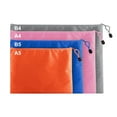 thumbnail image 7 of Aspire Waterproof Zipper File Bags, Oxford Office Filing Documents Storage Folder, Cosmetics Travel Accessories Pouch-Orange-B4, 7 of 7