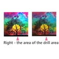 thumbnail image 3 of 5D diamante pintura luna noche árbol pared decorativo diamante punto de cruz cristal DIY bordado Scienceny HA5700-00B, 3 of 6