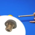 thumbnail image 1 of Tapón inferior para taco de billar,Tapón inferior para taco de billar Cubierta inferior para taco de billar,Parachoques de goma inferior para taco de billar tipo tornillo,Práctico bloque de, 1 of 8