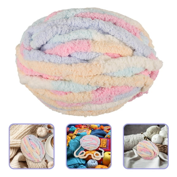 Homoyoyo Acrylic Chunky Yarn Multi-Color Soft and Comfortable for Knitting, Crochet, and Craft Projects