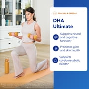 Pure Encapsulations DHA Ultimate | Eco-Friendly Supercritical CO2 Extracted DHA Fish Oil Concentrate | 120 Softgel Capsules