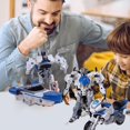 thumbnail image 4 of Jouet pour Enfants Robot Transformable Modèle Alliage Jouet Déformable s'Adapte Combiner Robot GXK, 4 of 8