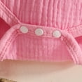 thumbnail image 4 of JUMEYU Baby Princess Dress Newborn Baby Girl Outfit Romper Dress Cute Infant Girl Clothes 0 3 6 9 12 18 24 Months (Pink,0-3 Months), 4 of 7