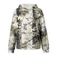 thumbnail image 5 of Staki Camo Hoodie Girls Girl's Camo Graphic Hooded Sweatshirt Long Sleeve Drop Shoulder Hoodie 2025 Fall Outfits Pullover Tops 2-3T 4-5T 5-7T 8-10T 11-12T(Gray,4-5 Years), 5 of 6