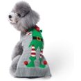 thumbnail image 1 of Suéter de invierno para perros JAMW con patrón navideño 2XL, 1 of 5