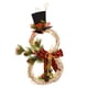 thumbnail image 1 of Puerta De Corona De Navidad, Decoración De Luces Led, Colgante De Pared Circular De Ratán, Elementos De Navidad, Corona Para Fiesta, Vacaciones, Decoración De Navidad matsuzay HA040050-02, 1 of 6