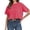 /c66Red384, variant on WEIGFI Womens T-Shirts Cotton Loose Fit Workout Cropped Tops Yoga Running Crew Neck Short Sleeve Lightweight Clothes Solid Color Trendy Relaxed Beach Daily Wear,Black,L