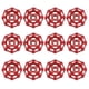 thumbnail image 1 of ColoMX Válvula de la válvula de bola de 12 unids Válvula de la válvula de cierre de la válvula de cierre de hierro fundido Piezas, 1 of 7