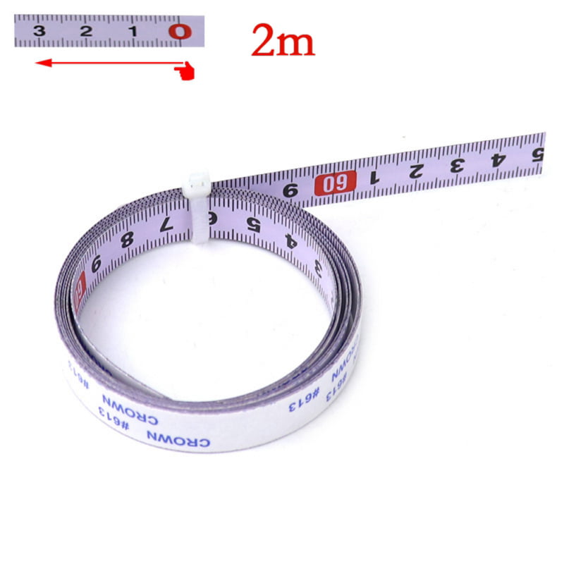 Self Adhesive Metric Ruler Miter Track Tape Measure Steel Miter Saw Scale For 