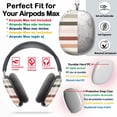thumbnail image 2 of Protective Cover for AirPods Max Cute Bunnies Digital Papers Easter Bunny=7 Headphones Aesthetic Print Snap On Cases, 2 of 5