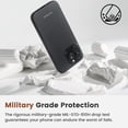 thumbnail image 2 of Funda Pitaka para iPhone 16 Pro Max con MagSafe negro/gris, 2 of 9