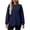 Navy-fall sweatshirts for women, variant on YanHoo Oversized Sweatshirts for Women Trendy Long Sleeve Crewneck Sweatshirt Casual Loose Pullover Tops Comfy Fall Outfits with Pocket