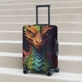 thumbnail image 6 of Vsdgher Whimsical Dragon Color Cool Luggage Cover Suitcase Cover Protector Anti-scratch Suitcase cover Fits 18-32 Inch Luggage(No luggage included)-X-Large, 6 of 7