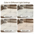 thumbnail image 7 of ODIKA 8'x10' Ultra-Soft Area Rug, Spotted Patchwork Quadrant Grid Bold Interlocking Frame Geometric Flowing None Washable, Bare feet friendly, Silk-Touch for Bedroom, Under Sectional, 7 of 7