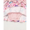 thumbnail image 5 of IWEMEK Infant Girl Dress Spring Casual Long Sleeve Outfits Crewneck Candy Bow Cute Romper Size 9M-12M, 5 of 7