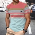 thumbnail image 2 of CONZONE Mens Tshirts Short Sleeve T-Shirts for Men Crew Neck Graphic Casual Summer Tee Tops, 2 of 8