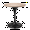 Multi-color, variant on LeisureMod Verve Mid-Century Modern Dining Table with a 27" Round MDF Tabletop and Black Steel Pedestal Base for Kitchen and Dining Room, Black