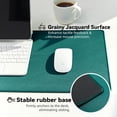 thumbnail image 4 of Large Gaming Mouse Pad with Durable Stitched Edges Rubber Base Big Computer Keyboard Mouse Mat Desk Pad for Home Office Gaming Work cm xcm x.cm, 4 of 7